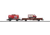 Trix 24505 OBB Railroad Fire Department Car Set