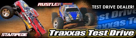 Traxxas Test Drive program. Come and test a fast truck electric powered.