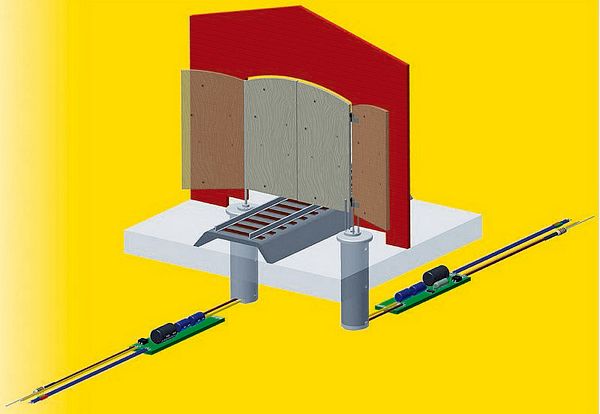 Viessmann 4570 Motor door and gate drive