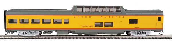 Walthers 92018705 85ft ACF Dome Lounge Union Pacific Heritage Fleet-Lighted