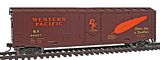 Walthers 9311675 Western Pacific Plug Door Boxcar