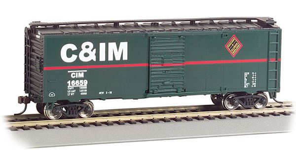 Bachmann 17025 Chicago And Illinois Midland 40 Box Car Ho Scale