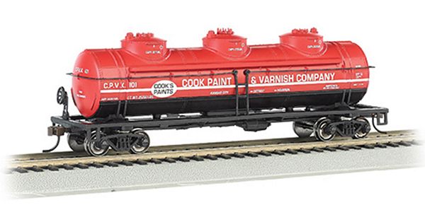 Bachmann 17145 40 3 Dome Tank Cook Paint Varnish Co