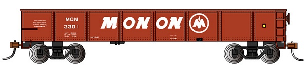 Bachmann 17218 MONON 3301 40ft Gondola