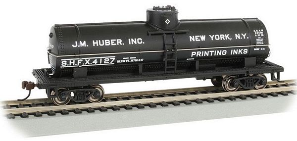 Bachmann 17814 J M Huber-40 Single-Dome Tank Car HO Scale