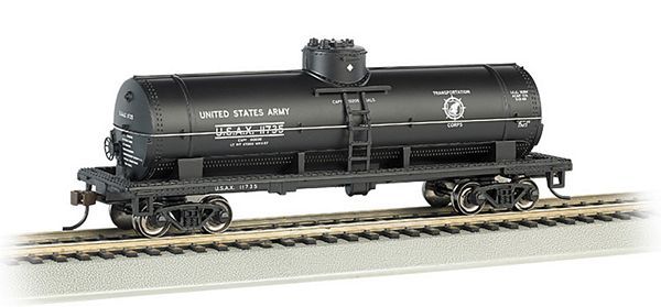 Bachmann 17815 U S Army-40 Single-Dome Tank Car HO Scale