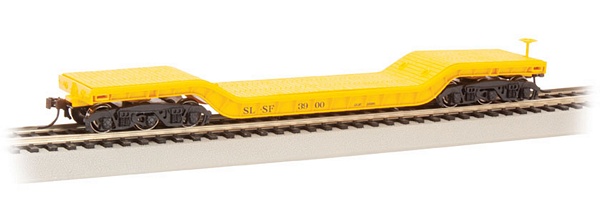 Bachmann 18343 52ft Center Depressed Flat Car Frisco