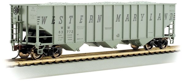 Bachmann 18737 Western Maryland 100 Ton 3 Bay Hopper