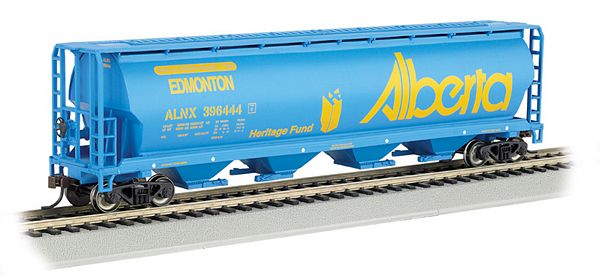 Bachmann 19138 4 Bay Cylindrical Grain Hopper Alberta Edmonton