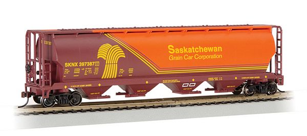 Bachmann 19140 Saskatchewan 4 Bay Cylindrical Grain Hopper