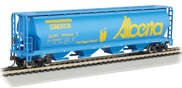 Bachmann 19155 Alberta 4 Bay Cylindrical Grain Hopper