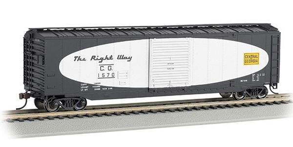 Bachmann 19401 50 Sliding Door Boxcar Central of Georgia HO