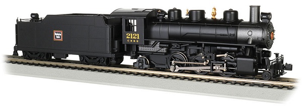 Bachmann 51508 C B and Q Burlington 2121 262 Prairie