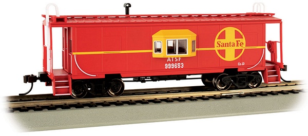 Bachmann 73206 Santa Fe Bay Window Caboose