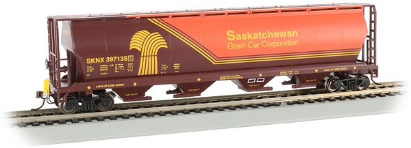 Bachmann 73802 Cylindrical Grain Hopper with FRED Saskatchewan