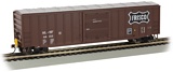 Bachmann 14908 50ft Outside Braced Box Car With Fred Frisco