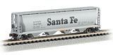 Bachmann 19152 Santa Fe 4 Bay Cylindrical Grain Hopper