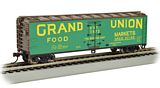 Bachmann 19806 Grand Union-40 Wood-Side Refrigerated Box Car HO Scale