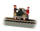 Bachmann 46224 Gandy Dancer Operating Hand Car Christmas