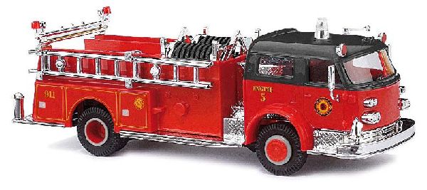Busch 46018 Lafrance Pump Cart Closed Fire Department