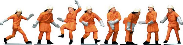 Faller 151036 Firemen orange uniform
