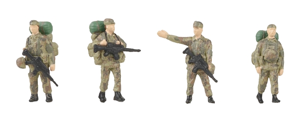 Faller 151753 Soldiers with baggage