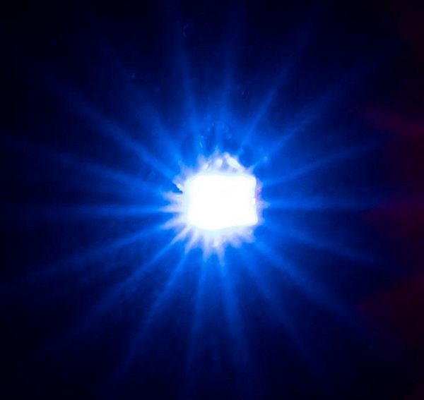 Faller 163742 5 self flashing LEDs blue