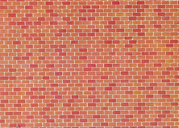 Faller 170608 Wall card Red brick