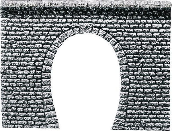 Faller 170880 Decorative sheet tunnel portal Pros Natural stone ashlars