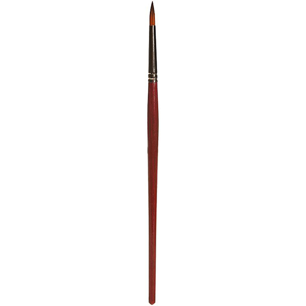 Faller 172108 Round brush with brown tip synthetic size 4