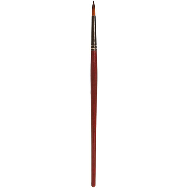 Faller 172109 Round brush with brown tip synthetic size 6