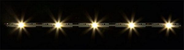 Faller 180654 2 LED bar spotlights warm white each 180 mm