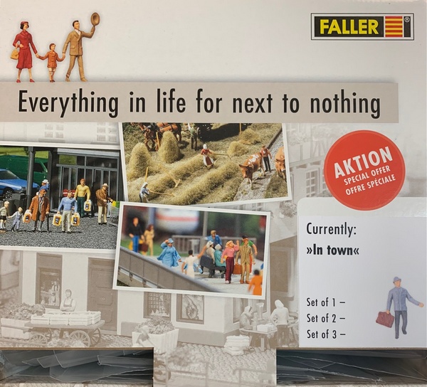 Faller 191511 Action Theme City set of 100 figures