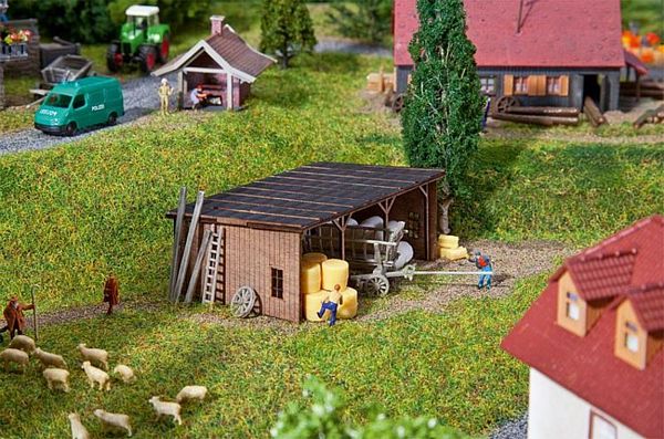 Faller 232366 Hay and Straw Bale Storage