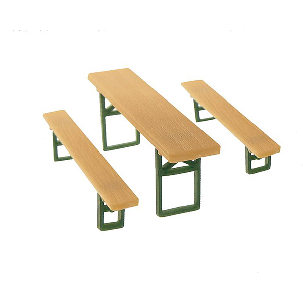 Faller 272442 48 Beer benches and 24 Tables