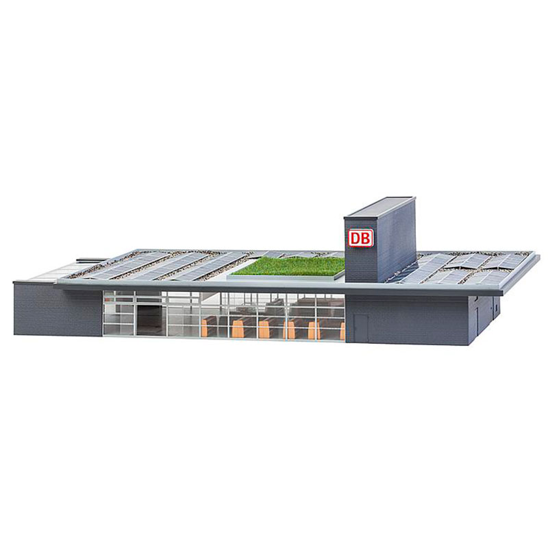 Preiser: Faller 110130 Horrem Station, HO Railway Stations Bldg 