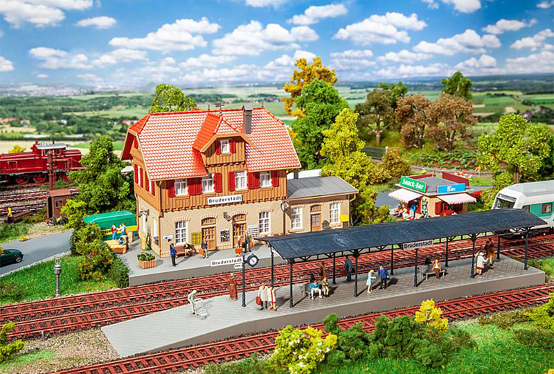 Faller FA190072 | HO Railway Stations Bldg