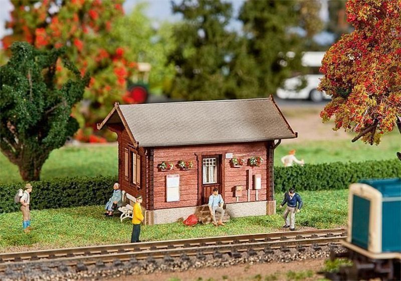 Details about   FALLER B-89 HO SCALE NEUENFELD COUNTRY STATION with SIGNAL BOX & FREIGHT SHED nq 