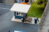 Faller 130626 Gatekeeper lodge with overhanging roof