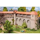 Faller 130693 Fortified Towers Old Town Wall Set