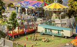 Faller 140482 Set of Funfair Caravans III HO Gauge