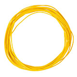 Faller 163785 Stranded wire 0.04 mm yellow 10 m