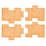 Faller 180890 Goldbeck Floor plates Supplementary set