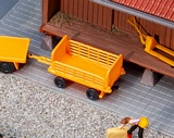 Faller 180991 2 Baggage trolleys orange