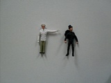 Faller 191503A Action Theme City Figures-Crossing Guard and Chimney Sweep