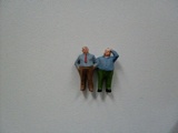 Faller 191503B Action Theme City Figures-2 Old Men