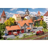 Faller 232194 Town Hall with Fire Station