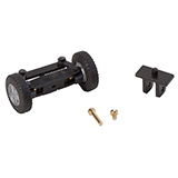 Faller 163007 Front axle completely assembled for Ford Transit with wheels