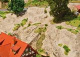 Faller 170916 Natural stone Set with 5 different rock face elements