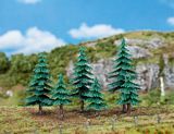 Faller 181604 3 Small and 3 large fir trees